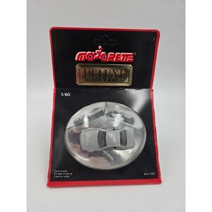 Majorette Deluxe Collection Mercedes 500 SL Silver 1/60 Diecast Car Serie 1000